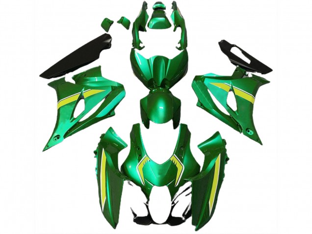 Estilo Común Verde 17-23 Suzuki GSXR 1000 Carenado Estilo Común Verde 17-23 Suzuki GSXR 1000 Carenado