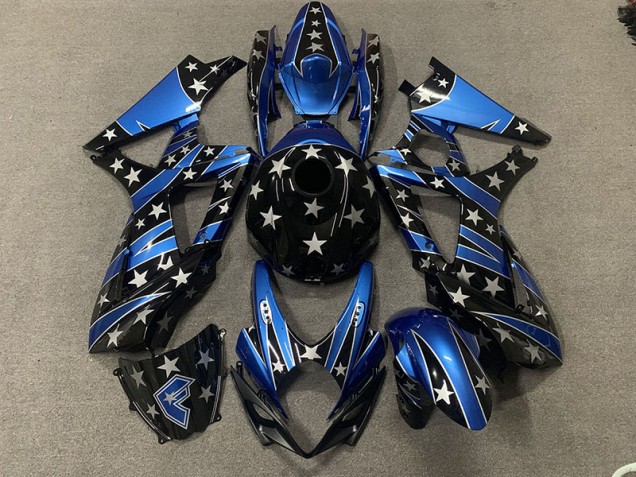 Estilo De Estrella Perla Personalizado 07-08 Suzuki GSXR 1000 Carenado Estilo De Estrella Perla Personalizado 07-08 Suzuki GSXR 1000 Carenado