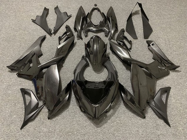 Estilo Fibra De Carbono 18-23 Kawasaki Ninja 400 Carenado
