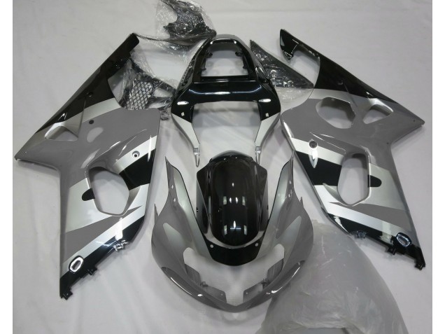 Estilo Gris Plateado OEM 00-02 Suzuki GSXR 1000 Carenado Estilo Gris Plateado OEM 00-02 Suzuki GSXR 1000 Carenado