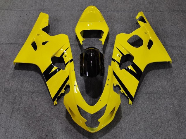 Estilo Personalizado OEM Amarillo Brillante Brillante 04-05 Suzuki GSXR 600-750 Carenado Estilo Personalizado OEM Amarillo Brillante Brillante 04-05 Suzuki GSXR 600-750 Carenado