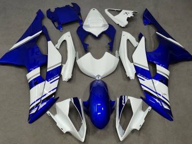 Estilo Personalizado OEM Azul & Blanco 08-16 Yamaha R6 Carenado