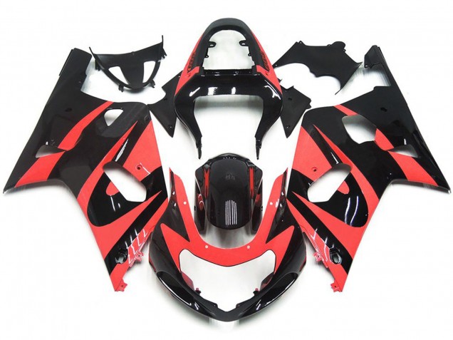 Estilo Personalizado OEM Rojo Claro 01-03 Suzuki GSXR 600-750 Carenado Estilo Personalizado OEM Rojo Claro 01-03 Suzuki GSXR 600-750 Carenado
