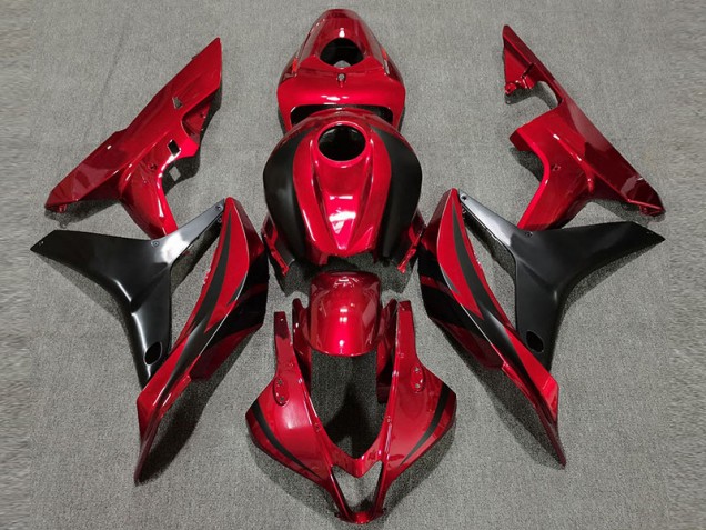 Estilo Rojo Intenso OEM 07-08 Honda CBR600RR Carenado