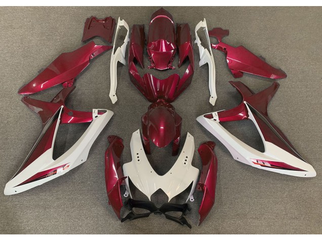 Estilo Rojo OEM 08-10 Suzuki GSXR 600-750 Carenado