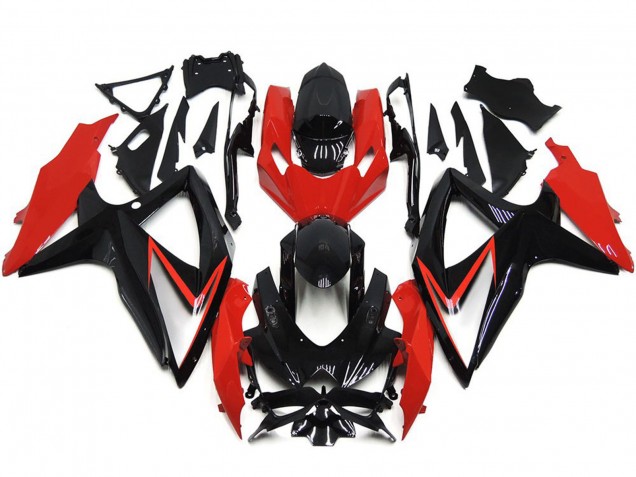 Estilo Rojo Personalizado OEM 08-10 Suzuki GSXR 600-750 Carenado Estilo Rojo Personalizado OEM 08-10 Suzuki GSXR 600-750 Carenado