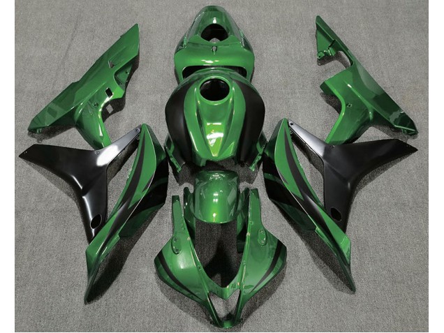Estilo Verde Bosque OEM 07-08 Honda CBR600RR Carenado Estilo Verde Bosque OEM 07-08 Honda CBR600RR Carenado