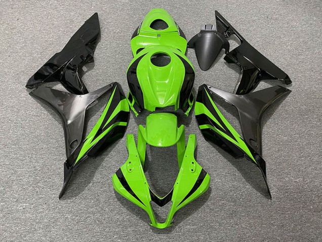 Estilo Verde Eléctrico OEM & Gris 07-08 Honda CBR600RR Carenado Estilo Verde Eléctrico OEM & Gris 07-08 Honda CBR600RR Carenado