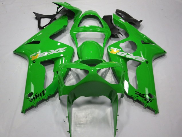 Estilo Verde OEM 03-04 Kawasaki ZX6R Carenado Estilo Verde OEM 03-04 Kawasaki ZX6R Carenado