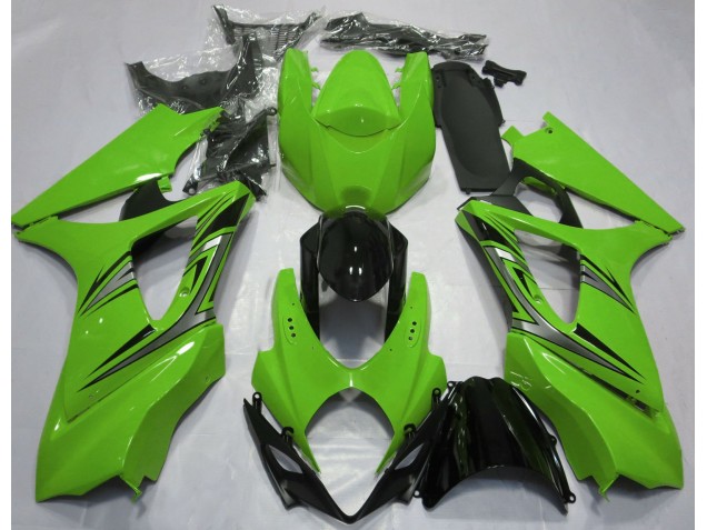 Estilo Verde OEM 07-08 Suzuki GSXR 1000 Carenado Estilo Verde OEM 07-08 Suzuki GSXR 1000 Carenado