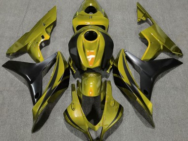 Estilo Verde Oliva OEM 07-08 Honda CBR600RR Carenado