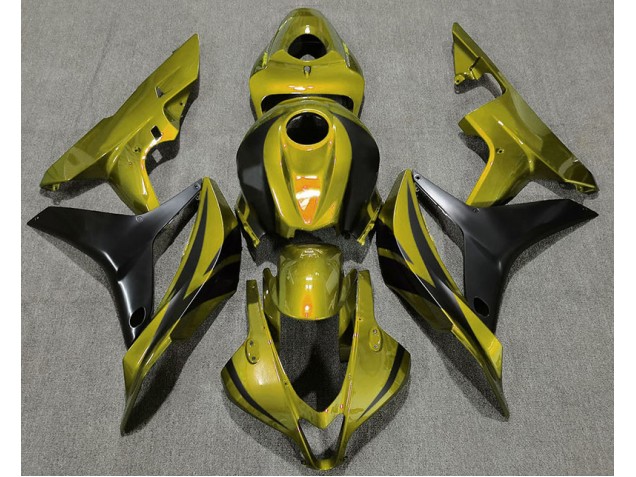 Estilo Verde Oliva OEM 07-08 Honda CBR600RR Carenado Estilo Verde Oliva OEM 07-08 Honda CBR600RR Carenado
