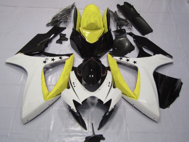 Estrella Amarilla 06-07 Suzuki GSXR 600-750 Carenado