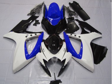 Estrella Azul Oscuro 06-07 Suzuki GSXR 600-750 Carenado