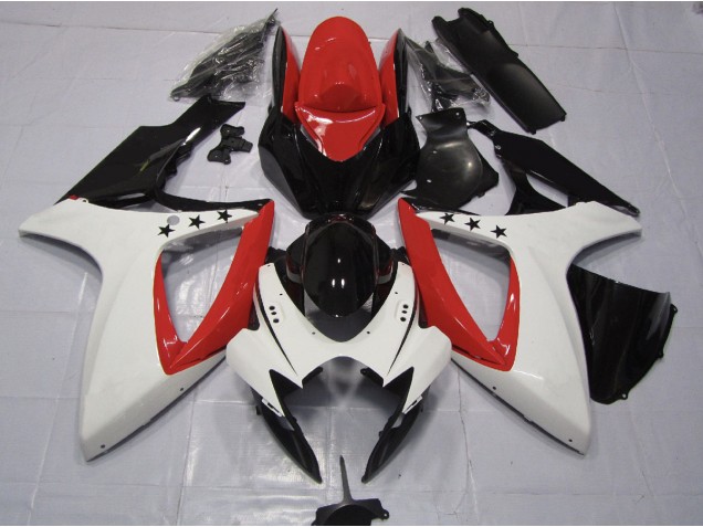 Estrella Roja 06-07 Suzuki GSXR 600-750 Carenado Estrella Roja 06-07 Suzuki GSXR 600-750 Carenado