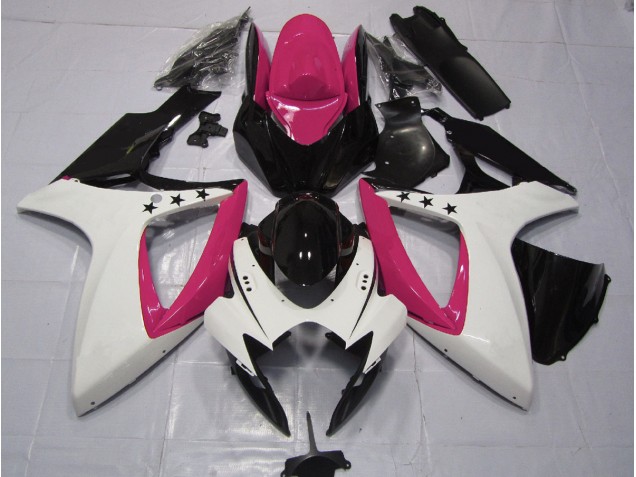 Estrella Rosa 06-07 Suzuki GSXR 600-750 Carenado Estrella Rosa 06-07 Suzuki GSXR 600-750 Carenado