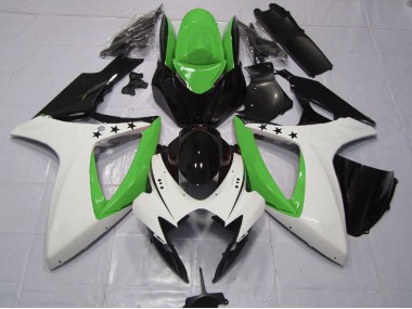 Estrella Verde 06-07 Suzuki GSXR 600-750 Carenado