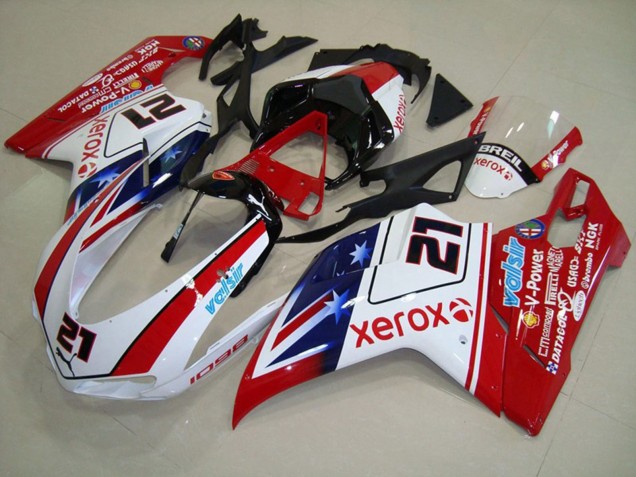 Estrella Xerox 07-14 Ducati 848 1098 1198 Carenado Estrella Xerox 07-14 Ducati 848 1098 1198 Carenado
