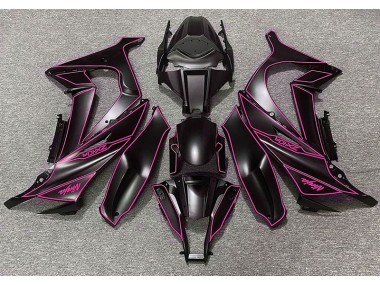 Forro Negro Mate & Rosa 11-15 Kawasaki ZX10R Carenado
