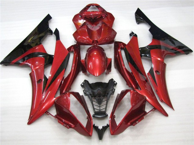 Granate Negro 08-16 Yamaha R6 Carenado Granate Negro 08-16 Yamaha R6 Carenado