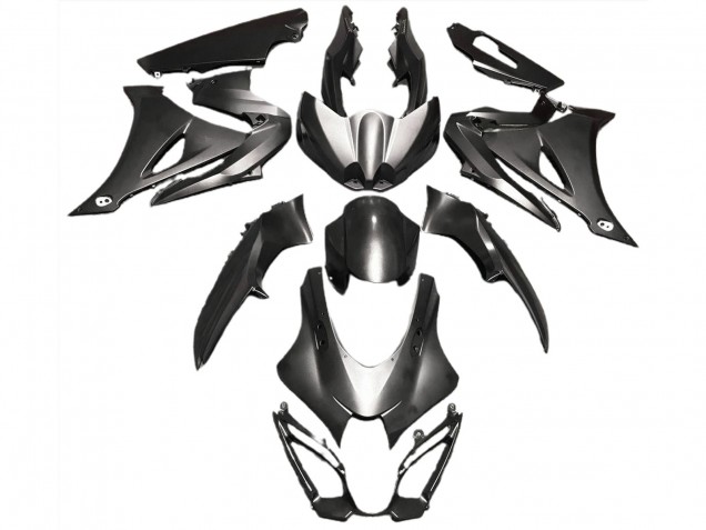 Gris Brillante 17-23 Suzuki GSXR 1000 Carenado Gris Brillante 17-23 Suzuki GSXR 1000 Carenado