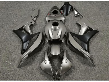 Gris Brillante & Negro 07-08 Honda CBR600RR Carenado
