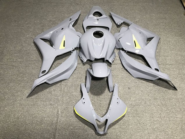 Gris Claro Brillante 09-12 Honda CBR600RR Carenado Gris Claro Brillante 09-12 Honda CBR600RR Carenado
