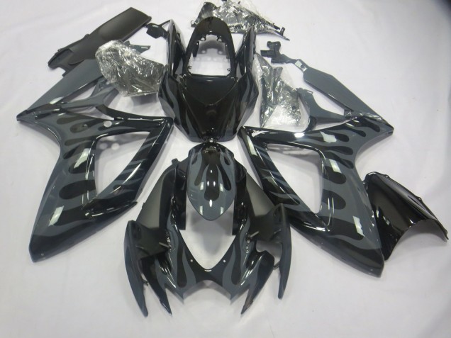 Gris Llama 06-07 Suzuki GSXR 600-750 Carenado Gris Llama 06-07 Suzuki GSXR 600-750 Carenado