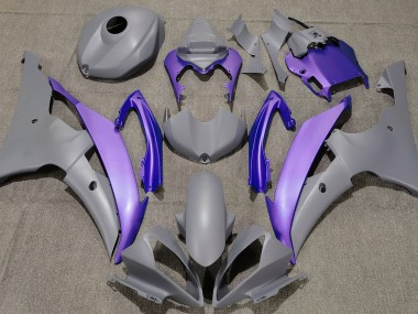Gris Mate & Morado 08-16 Yamaha R6 Carenado