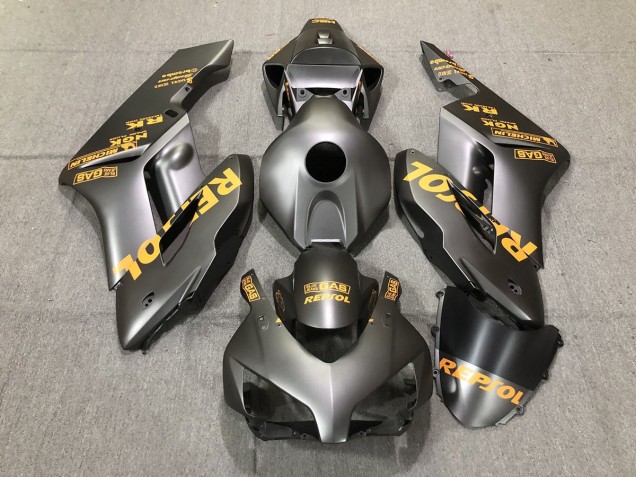 Gris Mate Naranja Repsol 04-05 Honda CBR1000RR Carenado Gris Mate Naranja Repsol 04-05 Honda CBR1000RR Carenado