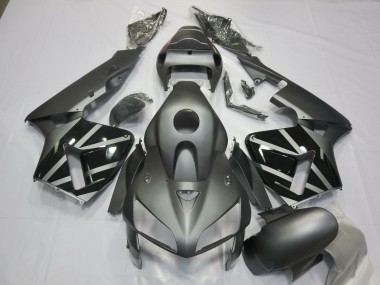 Gris Mate & Negro 05-06 Honda CBR600RR Carenado
