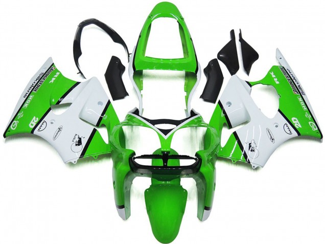 Kit De Brillo Verde Claro 00-02 Kawasaki ZX6R Carenado