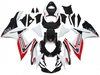 Kit De Estilo Personalizado Rojo 11-24 Suzuki GSXR 600-750 Carenado