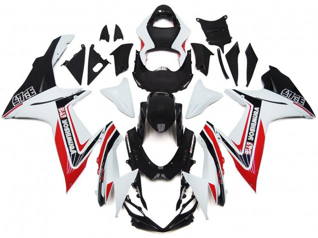 Kit De Estilo Personalizado Rojo 11-24 Suzuki GSXR 600-750 Carenado Kit De Estilo Personalizado Rojo 11-24 Suzuki GSXR 600-750 Carenado
