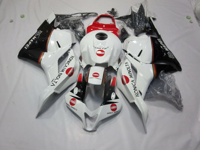 Konica Minolta 09-12 Honda CBR600RR Carenado Konica Minolta 09-12 Honda CBR600RR Carenado