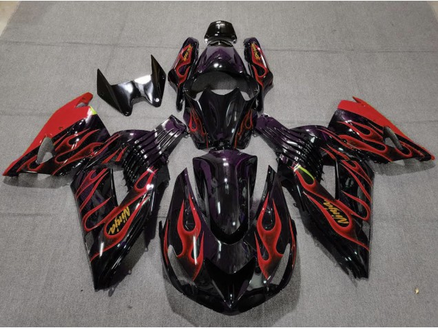 Llama Roja 06-11 Kawasaki ZX14R Carenado Llama Roja 06-11 Kawasaki ZX14R Carenado