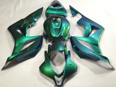 Llanura Verde Esmeralda 07-08 Honda CBR600RR Carenado