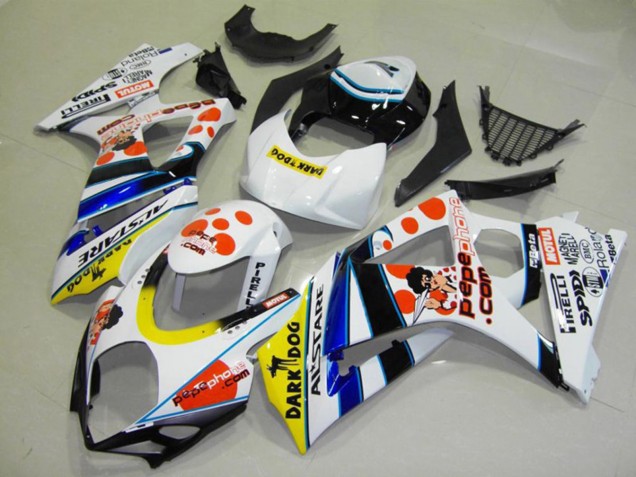 Lugares 07-08 Suzuki GSXR 1000 Carenado Lugares 07-08 Suzuki GSXR 1000 Carenado