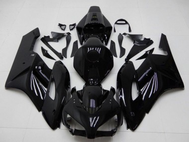 Carenados Moto Honda CBR1000RR 2004-2005 - Negro Brillante Negro Mate