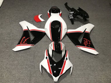 Carenados Moto Honda CBR1000RR 2008-2011 - Blanco Rojo Negro Brillante