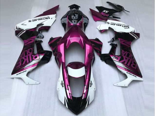 Carenados Moto Honda CBR1000RR 2017-2023 - Blanco Púrpura Negro Brillante