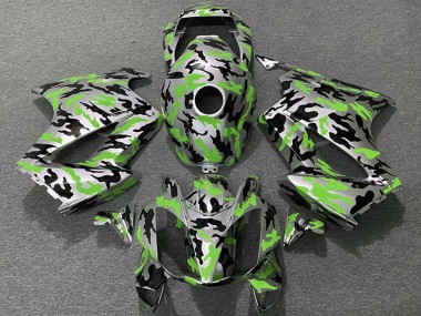 Carenados Moto Honda VFR 800 2002-2013 - Verde Camouflage