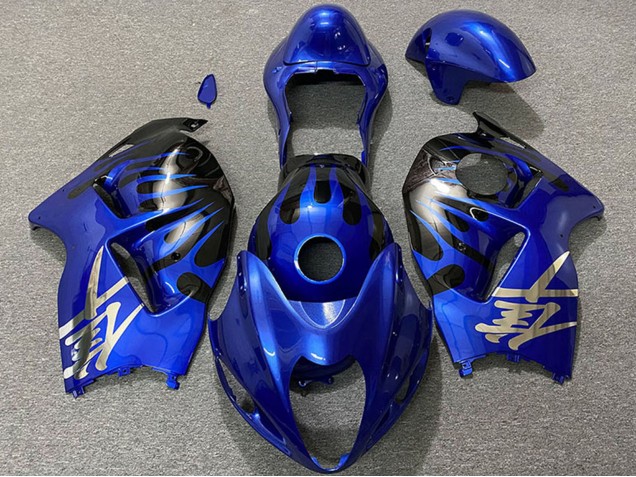 Carenados Moto Suzuki GSXR 1300 1996-2007 - Azul Profundo Negro