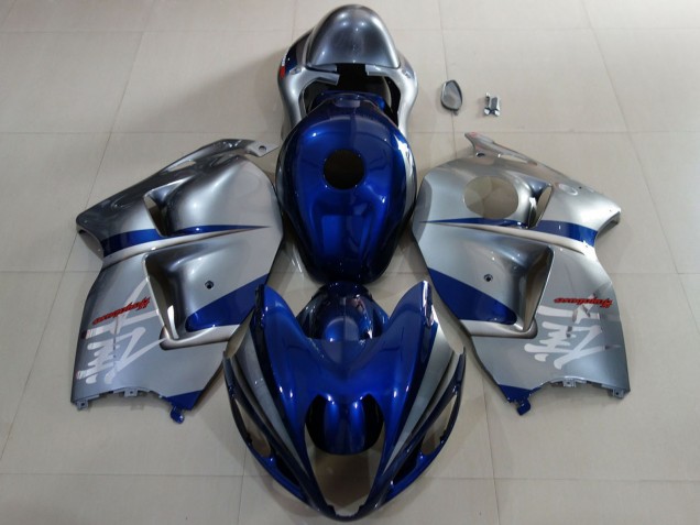 Carenados Moto Suzuki GSXR 1300 1996-2007 - Azul Profundo Plata