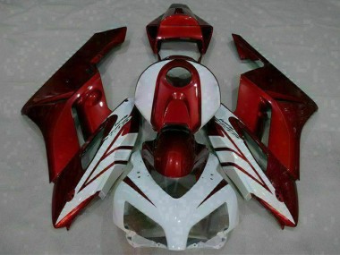 Carenados Moto Honda CBR1000RR 2004-2005 - Blanco Rojo Negro