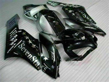 Carenados Moto Honda CBR1000RR 2004-2005 - Plata Negro Brillante SevenStars