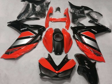 Carenados Moto Yamaha R3 2015-2018 - Rojo Plata Negro Brillante