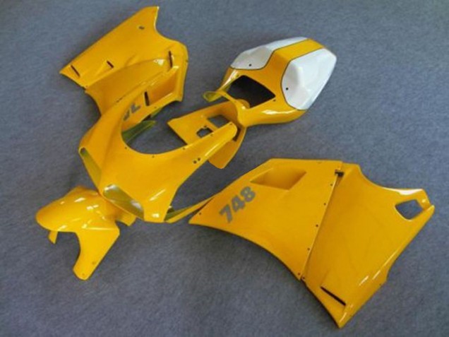 Carenados Moto Ducati 748 1993-2005 - Blanco Amarillo