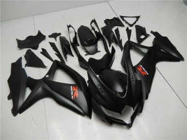Carenados Moto Suzuki GSXR 600/750 2008-2010 - Negro Mate Rojo