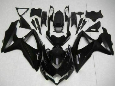 Carenados Moto Suzuki GSXR 600/750 2008-2010 - Negro Brillante Negro Mate